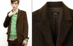 Veste APC / Couleur Brun